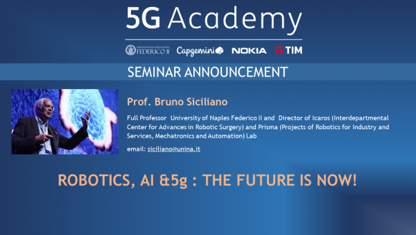 ROBOTICS, AI &5g : THE FUTURE IS NOW!
